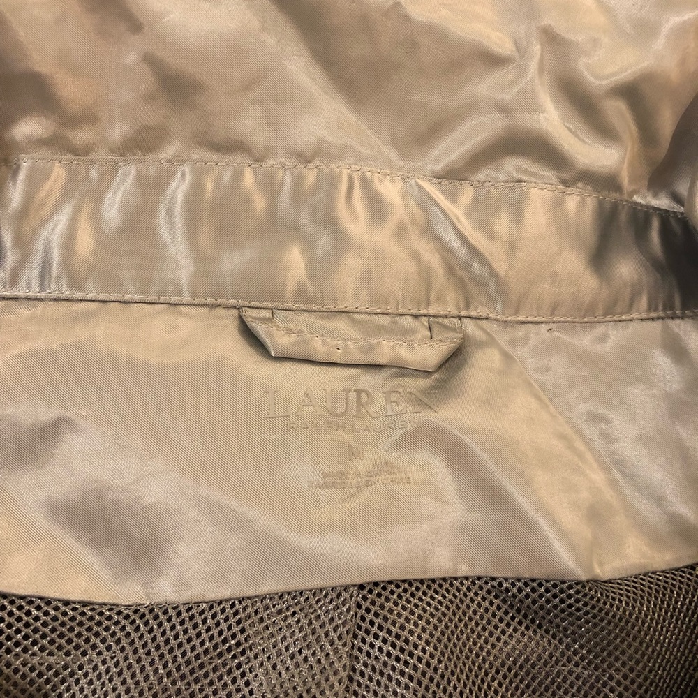 Silver Metallic Ralph Lauren Jacket - Picture 3 of 5